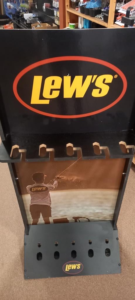 Lew's werphengel display, Ophalen, Gebruikt, Overige typen, Fox