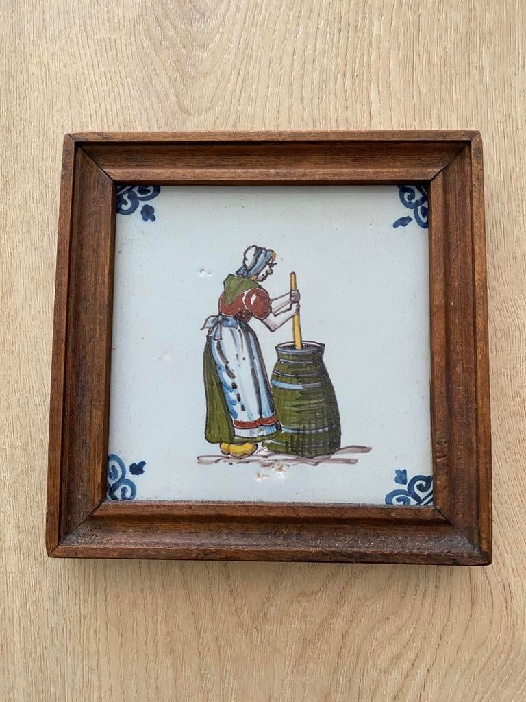 Tichelaar tegel Makkum, Antiek en Kunst, Ophalen of Verzenden