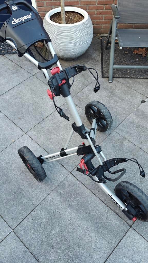 Clicgear 3.0 golftrolley, Ophalen, Zo goed als nieuw, Golfkar