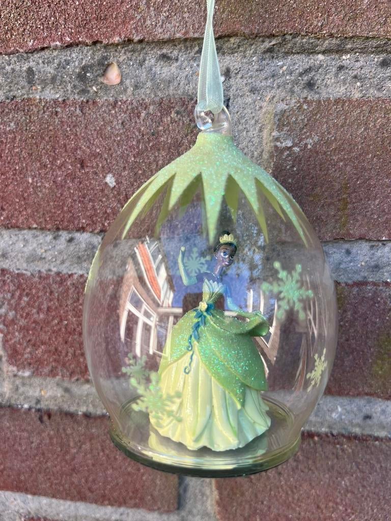 Disney kerst ornament kerstbal Tiana, Verzamelen, Ophalen of Verzenden, Gebruikt
