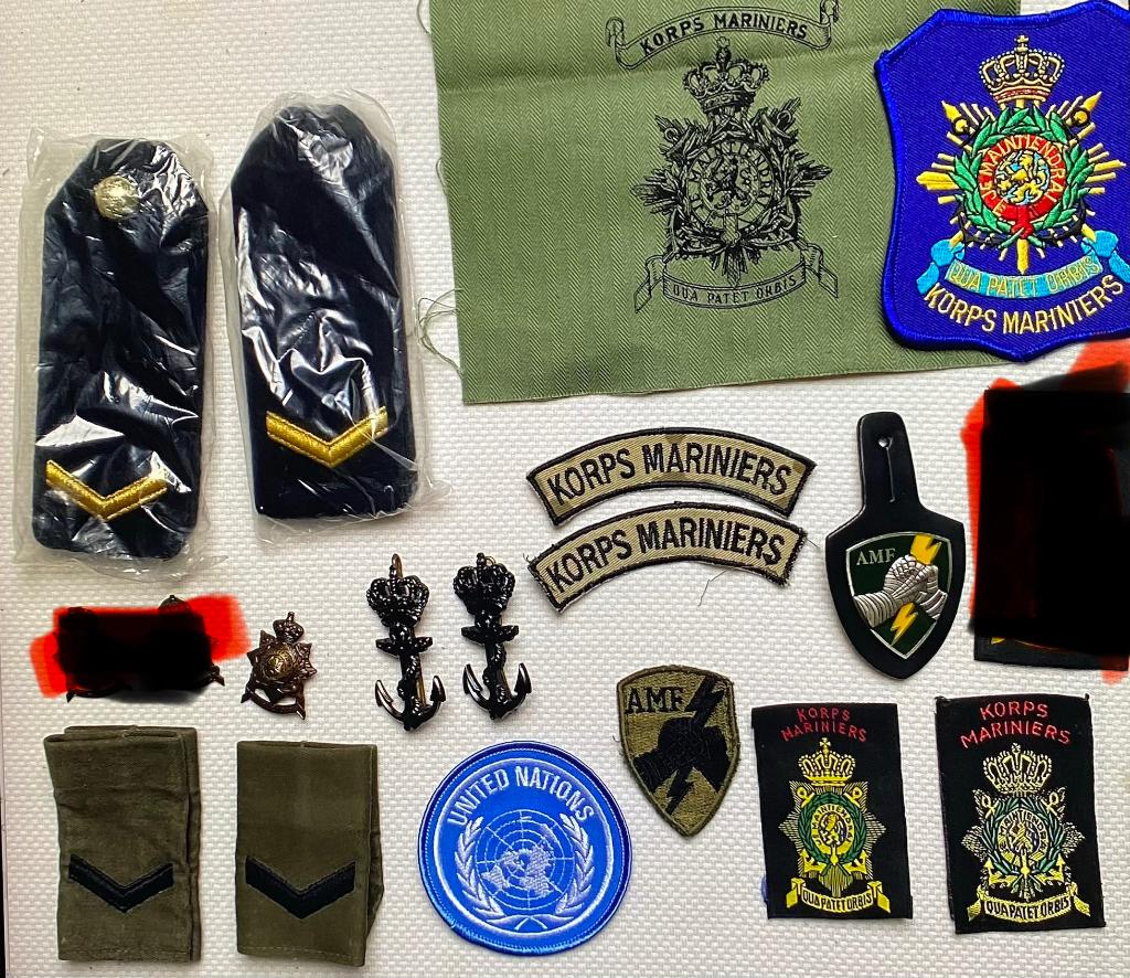 Korps Mariniers Spullen, Ophalen of Verzenden, Marine, Nederland, Overige typen