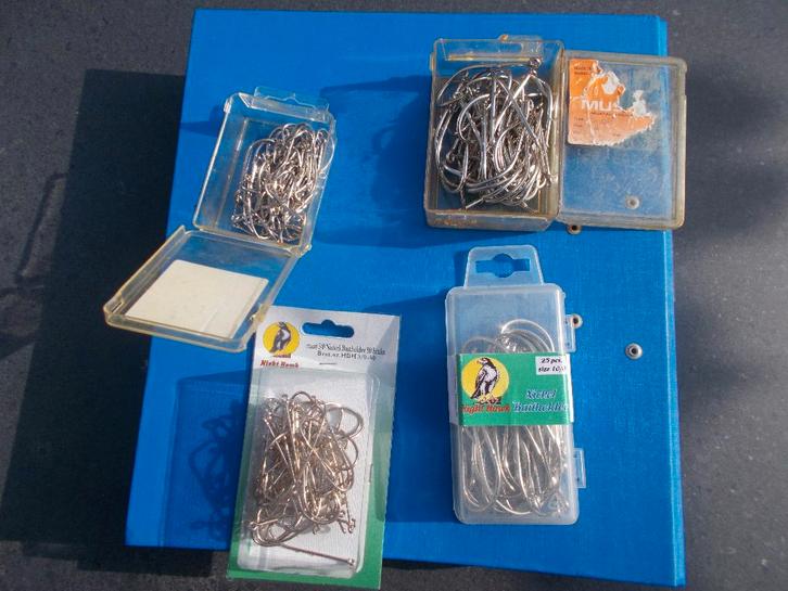 GROTE ZEEHAKEN in de maten 4/0; 5/0; 7/0 en 10/0, Watersport en Boten, Hengelsport | Zeevissen, Nieuw, Haak, Ophalen of Verzenden