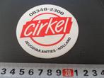 sticker jeugdvakanties holland CIRKEL laag-keppel, Ophalen, Zo goed als nieuw