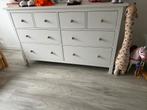 Ikea Hemnes ladekast wit, Gebruikt, 5 laden of meer, 100 tot 150 cm, Ophalen of Verzenden