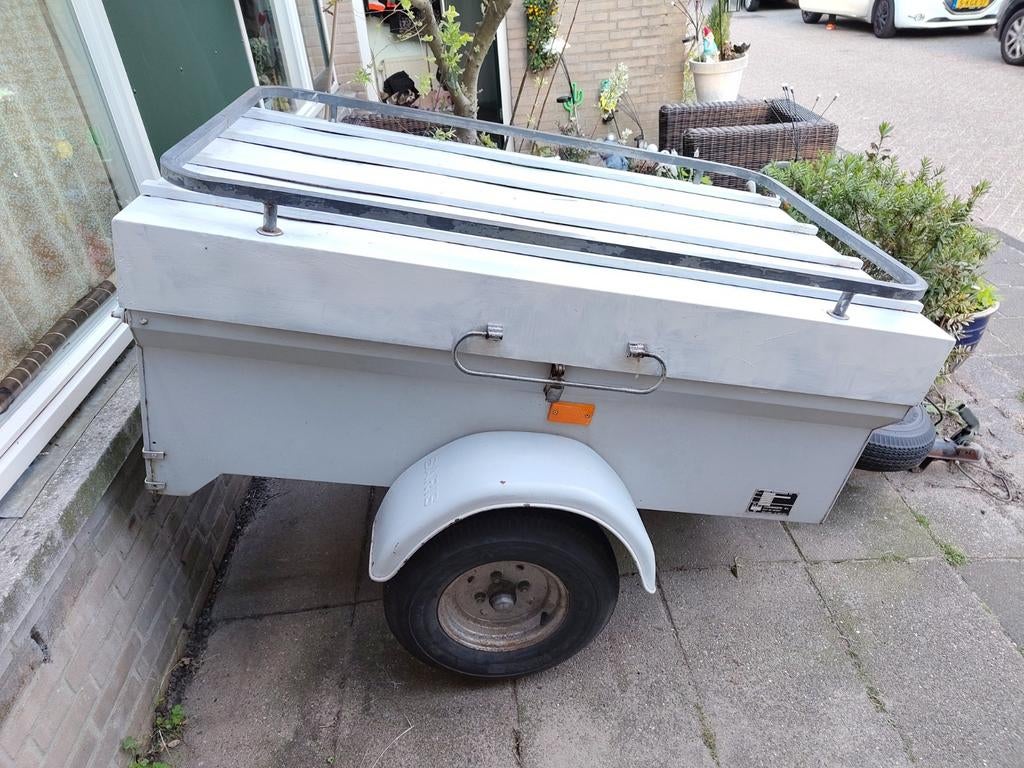 Saris aanhangwagen bagagekar compact, Ophalen, Gebruikt