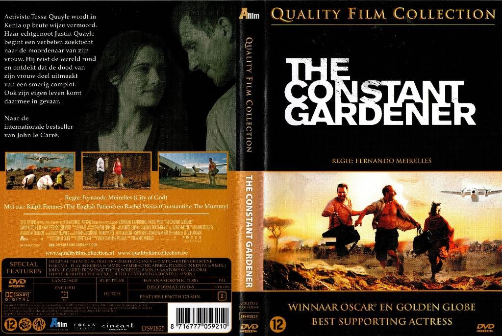 The Constant Gardener, Vanaf 12 jaar, Ophalen of Verzenden, Zo goed als nieuw