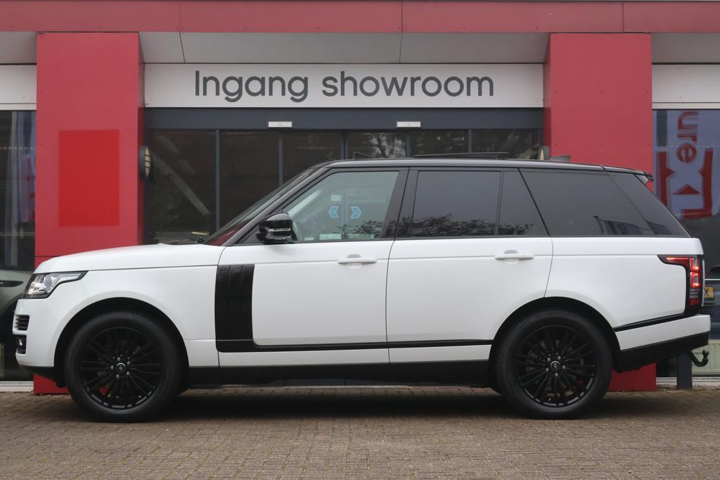 Land Rover Range Rover 3.0 TDV6 Vogue | Rijklaar! | Panorama, Auto's, Land Rover, Automaat, Gebruikt, 258 pk, Wit