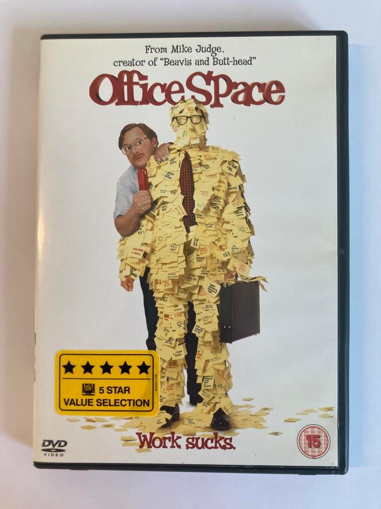 Office Space , 1999 / DVD / Mike Judge, Cd's en Dvd's, Vanaf 16 jaar, 1980 tot heden, Ophalen of Verzenden, Zo goed als nieuw