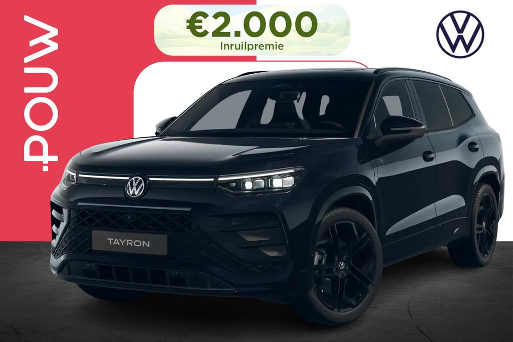 Volkswagen Tayron 1.5 eHybrid 204pk R-Line Edition | Black S, Auto's, Volkswagen, 12 maanden, Stof, 1498 cc, 4 cilinders