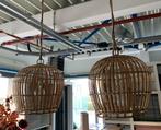 Lampen hanemand 2 stuks, Huis en Inrichting, Lampen | Hanglampen, Ophalen, Gebruikt, Overige materialen, 50 tot 75 cm