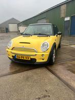 Mini 1.6 16V Cooper S 2004, Voorwielaandrijving, Zwart, 4 stoelen, Leder en Stof