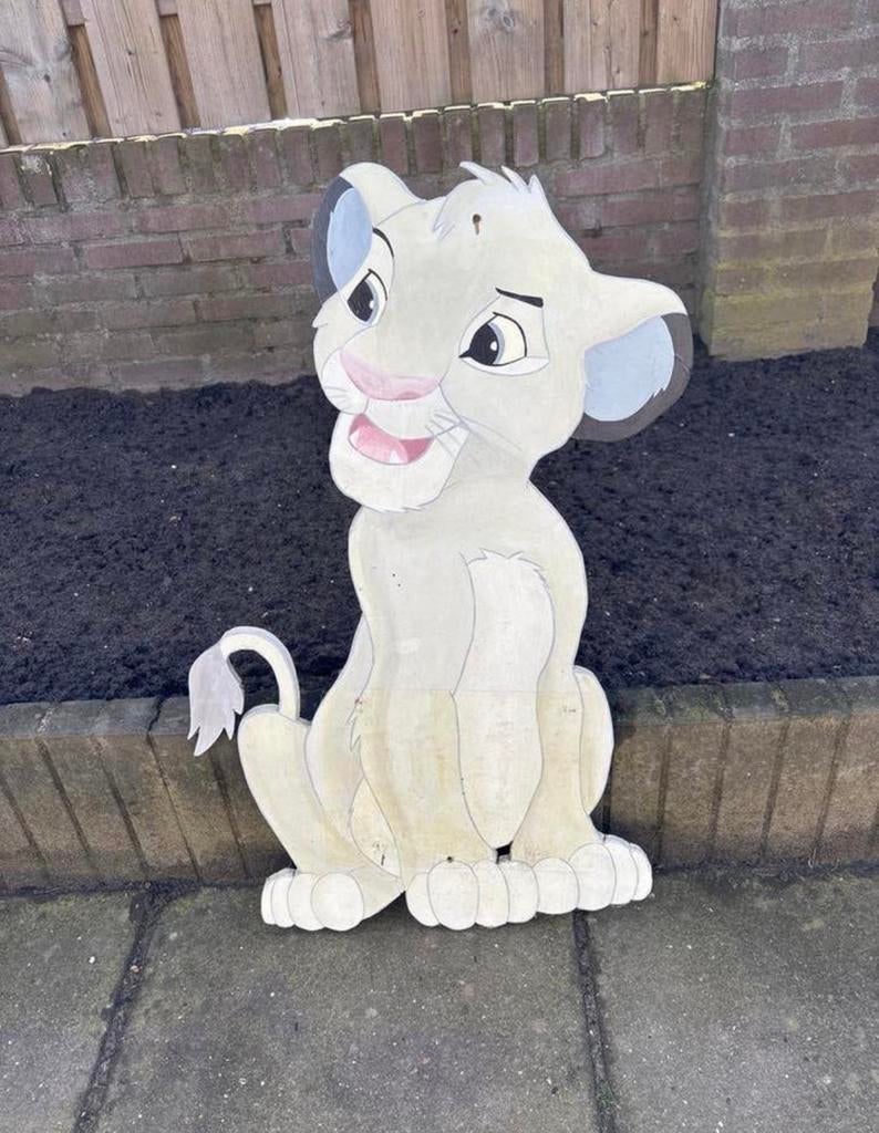 Geboortebord Simba - De Leeuwenkoning, Ophalen, Gebruikt, Geboortebord