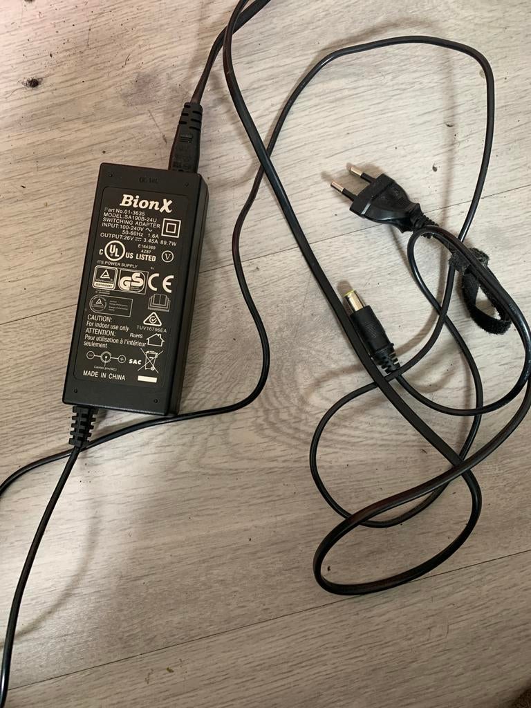 BionX en Trek 36V/48V E-bike Oplader, Ophalen of Verzenden, Gebruikt