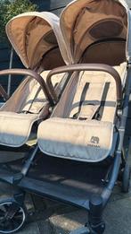 Deryan Duo Buggy Zand/Beige, Kinderen en Baby's, Buggy's, Ophalen, Zo goed als nieuw, Overige merken, Verstelbare rugleuning