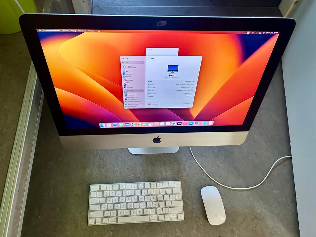 Imac 21,5" Retina 4K 2017 | 16GB | 3GHz QC| 256GB, Computers en Software, Apple Desktops, Ophalen of Verzenden, IMac, SSD, 3 tot 4 Ghz