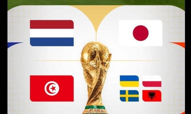 WK tickets Nederland VS JAPAN/ZWEDEN/TUNESIE FAN VAK, Losse kaart, Twee personen, Juni, Nederlands elftal