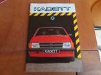 Folder Opel Kadett, Kadett SR, Kadett GTE, Caravan 1983, Opel, Zo goed als nieuw, Opel, Ophalen of Verzenden
