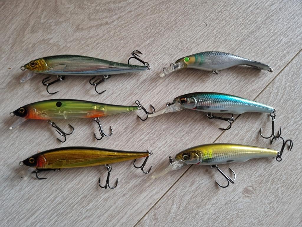 Setje Twitchbaits, Watersport en Boten, Hengelsport | Roofvissen, Ophalen of Verzenden, Zo goed als nieuw, Overige typen