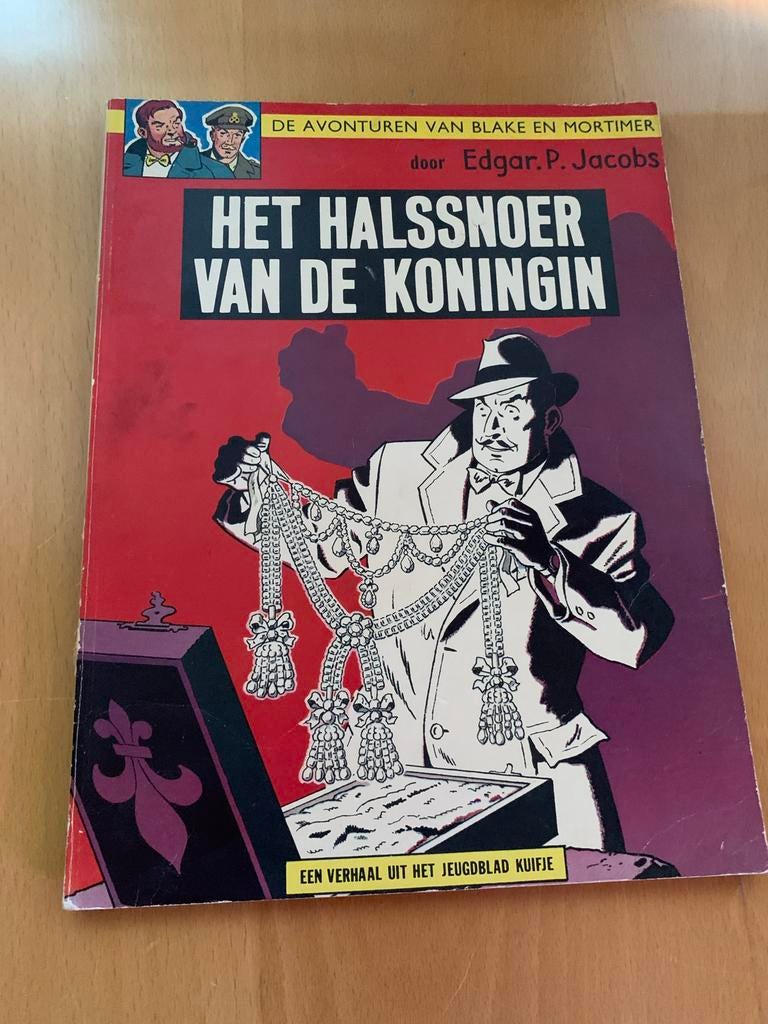 Blake en Mortimer - Het Halssnoer van de Koningin, Eén stripboek, Ophalen of Verzenden, Gelezen