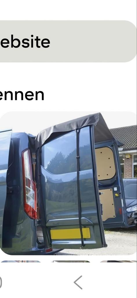 Afdek achterdeuren camper, Ophalen of Verzenden, Nieuw