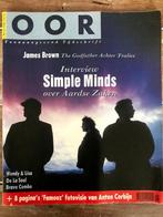 OOR Magazine 1989 SIMPLE MINDS James Brown U2 Wendy & Lisa, Ophalen of Verzenden, Muziek, Film of Tv
