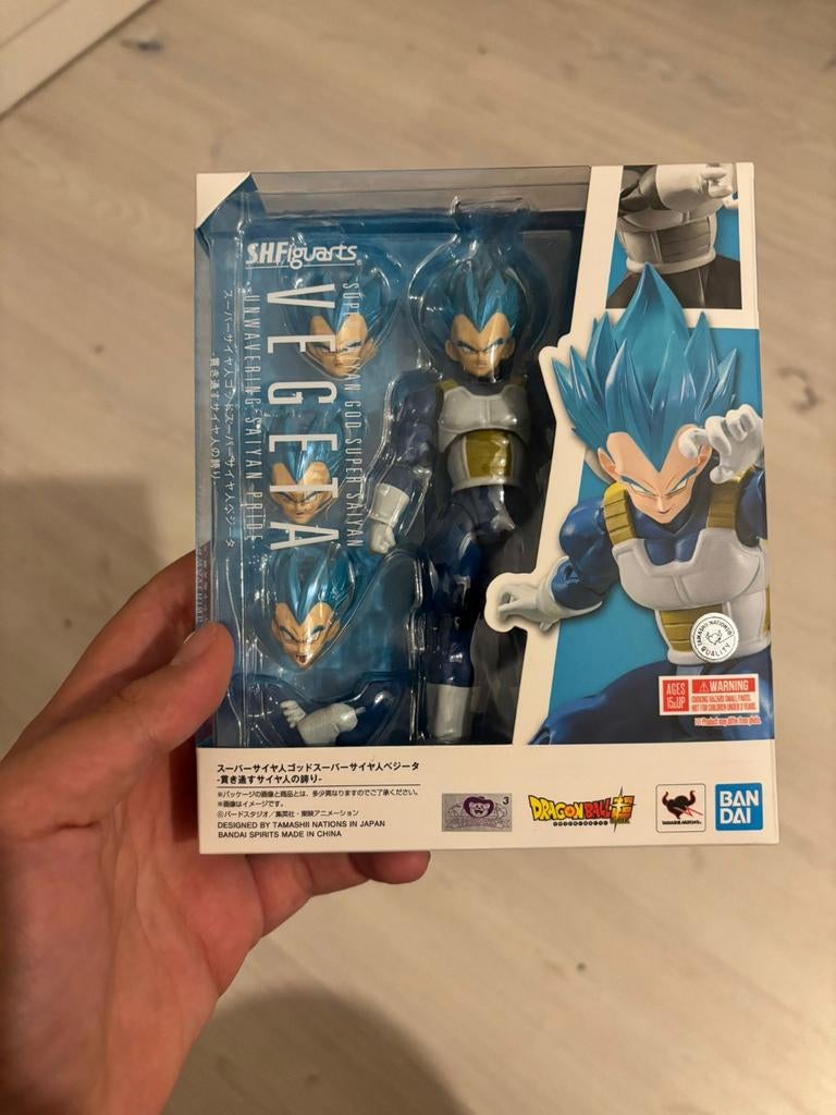 SHFiguarts super Saiyan blue vegeta, Ophalen of Verzenden, Nieuw