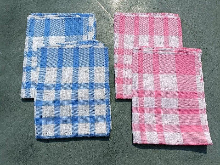 Vintage katoenen theedoeken keukendoeken 70x70 cm (AA1), Huis en Inrichting, Keuken | Textiel, Ophalen of Verzenden, Nieuw, Overige kleuren