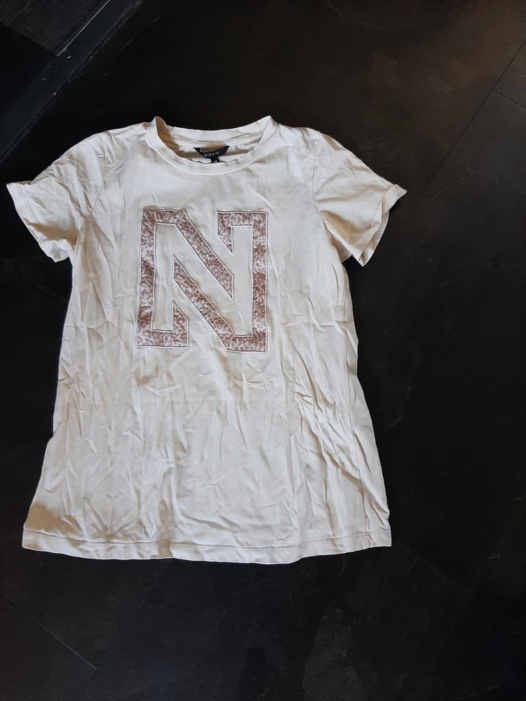 Nikkie 't shirt 36, Zwart, Ophalen of Verzenden, Zo goed als nieuw, Korte mouw