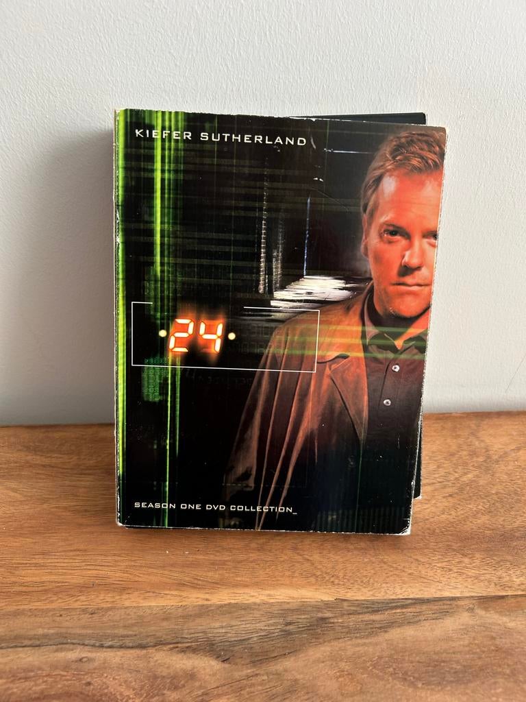 24 Seizoen 1 DVD Collectie - Zonder overhoesje, Cd's en Dvd's, Dvd's | Tv en Series, Gebruikt, Boxset, Ophalen of Verzenden, Actie en Avontuur