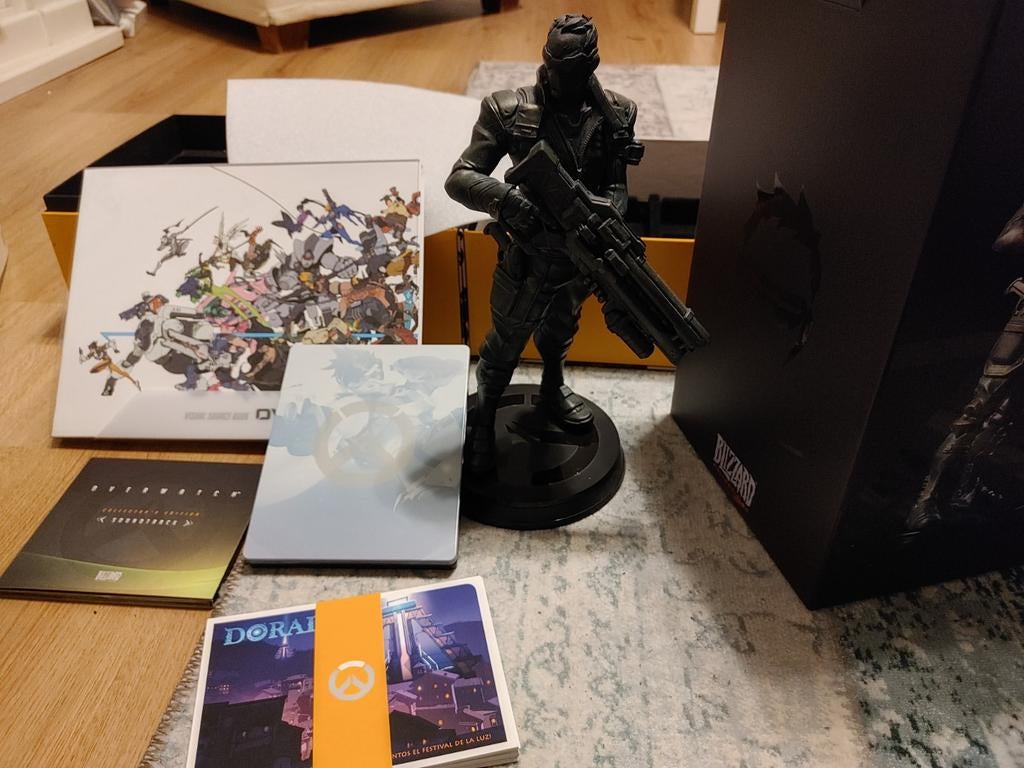 Overwatch Collectors Edition PS4 - Zeldzaam & Compleet, Ophalen of Verzenden, Gebruikt