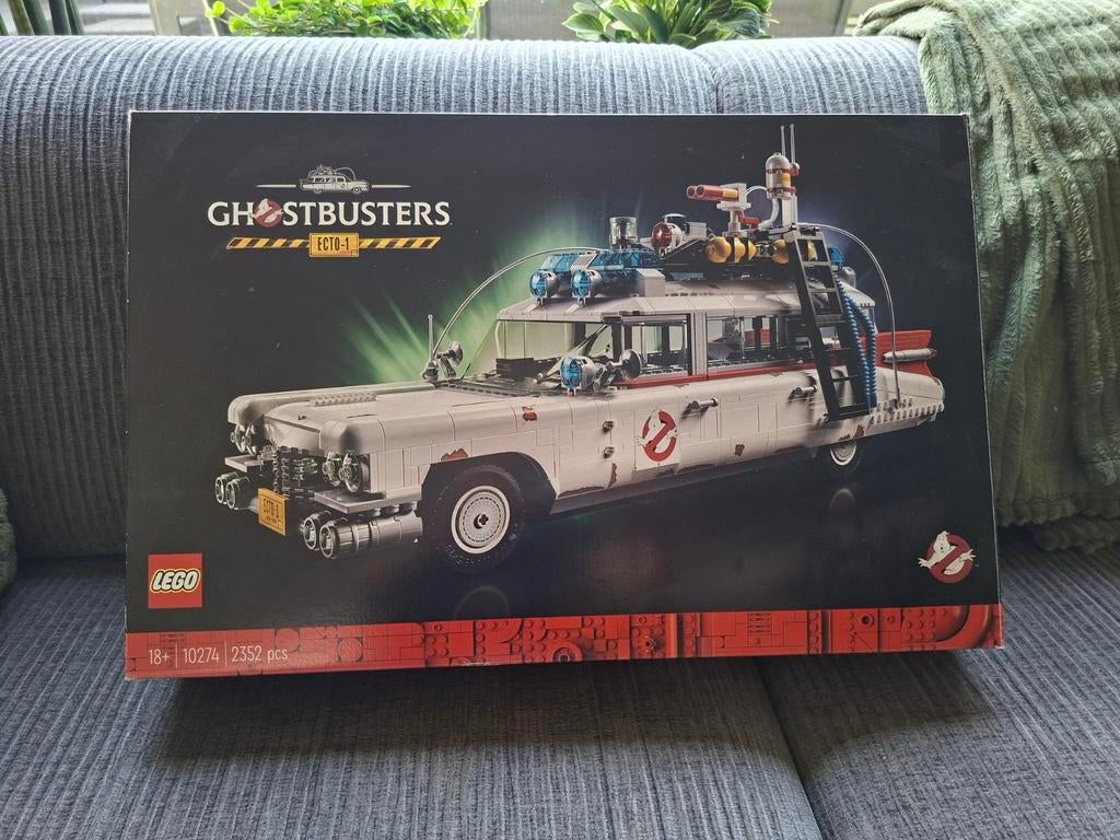 Lego Ghostbusters Ecto-1 (10274), Kinderen en Baby's, Speelgoed | Duplo en Lego, Ophalen of Verzenden, Zo goed als nieuw, Complete set