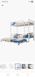 Stapelbed €125, Huis en Inrichting, Slaapkamer | Stapelbedden en Hoogslapers, 90 cm, 160 tot 180 cm, Tweepersoons, Ophalen of Verzenden