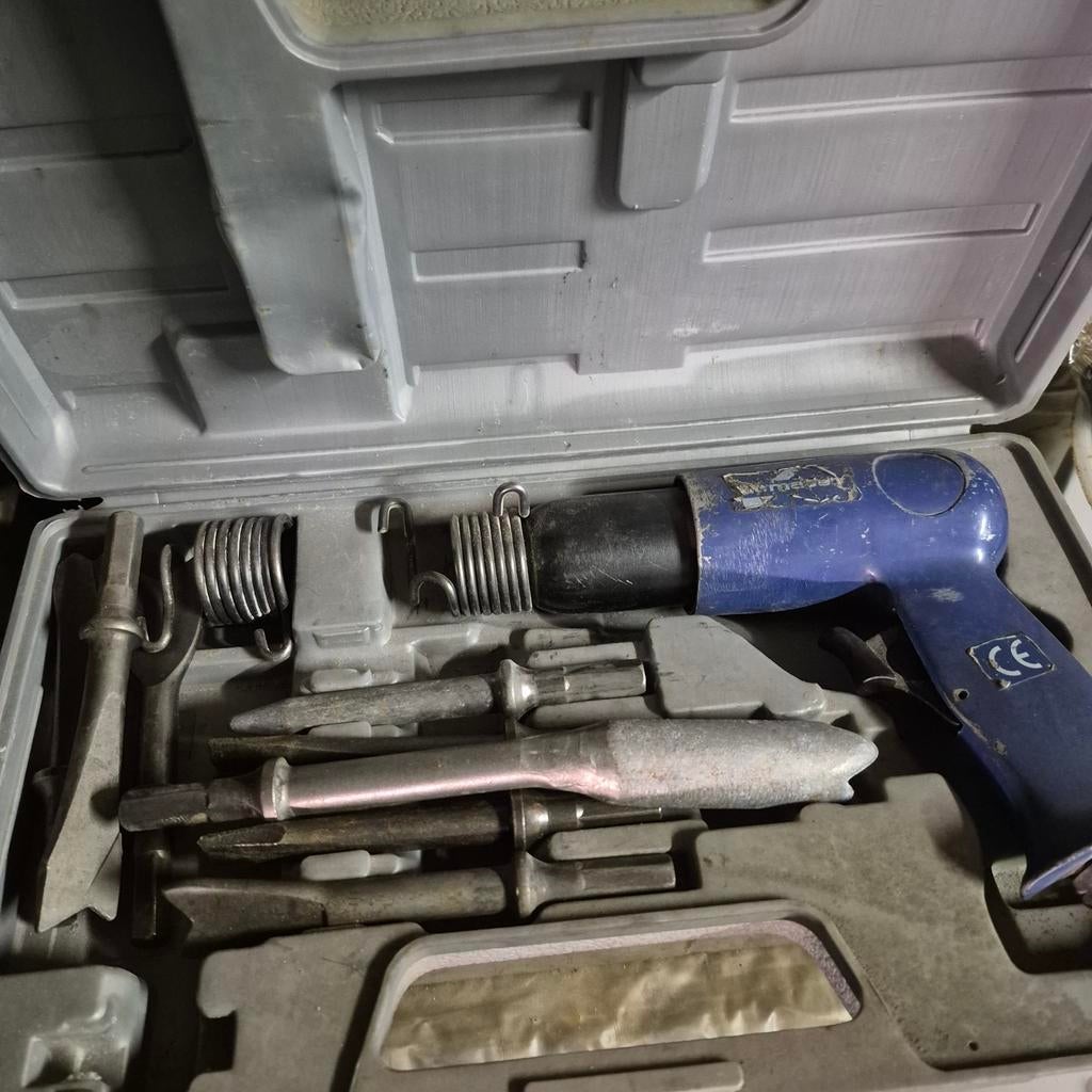 Druklucht Hammer of sleuven trekker., Doe-het-zelf en Verbouw, Ophalen of Verzenden, Zo goed als nieuw, Boor- en/of Breekhamer