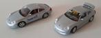 2x Burago Porsche 1;24, Ophalen of Verzenden, Bburago