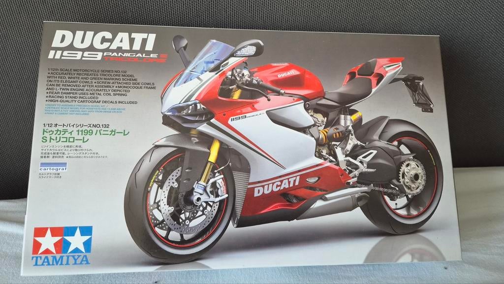 tamiya ducati panigale., Auto, Groter dan 1:32, Nieuw, Ophalen of Verzenden