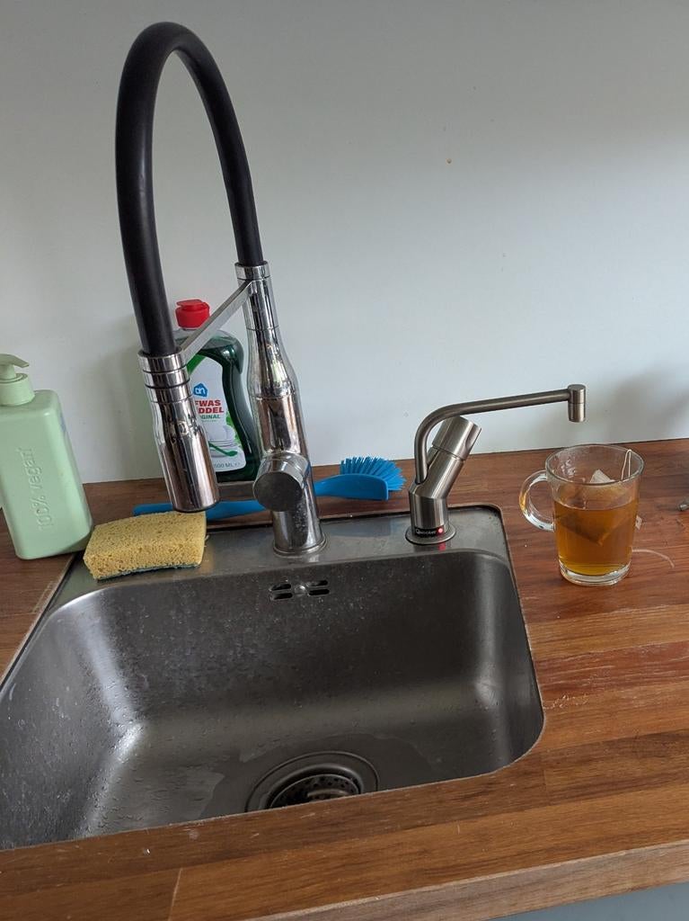 Quooker single tap met boiler, Huis en Inrichting, Keuken | Keukenbenodigdheden, Ophalen, Gebruikt