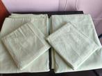 Te koop, 2 X 1 persoons dekbedovertrek Ikea, Ophalen, Eenpersoons, Groen, Dekbedovertrek