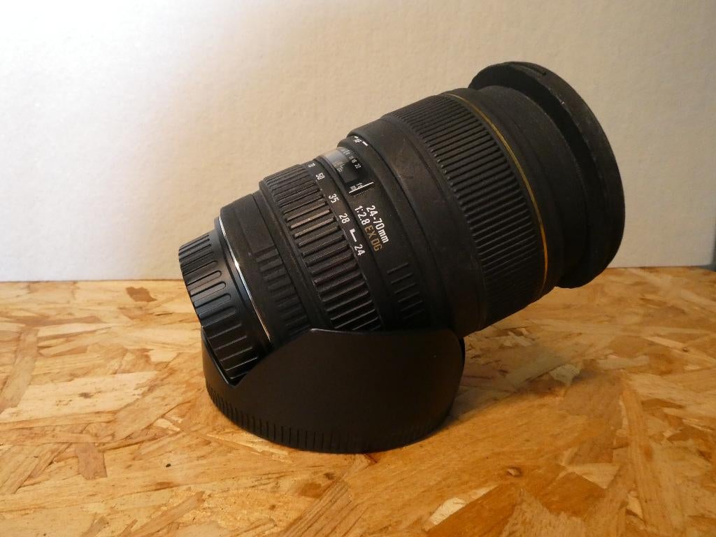 Sigma 24-70mm F2.8 EX DG HSM - Canon EF, Ophalen of Verzenden, Zo goed als nieuw, Standaardlens