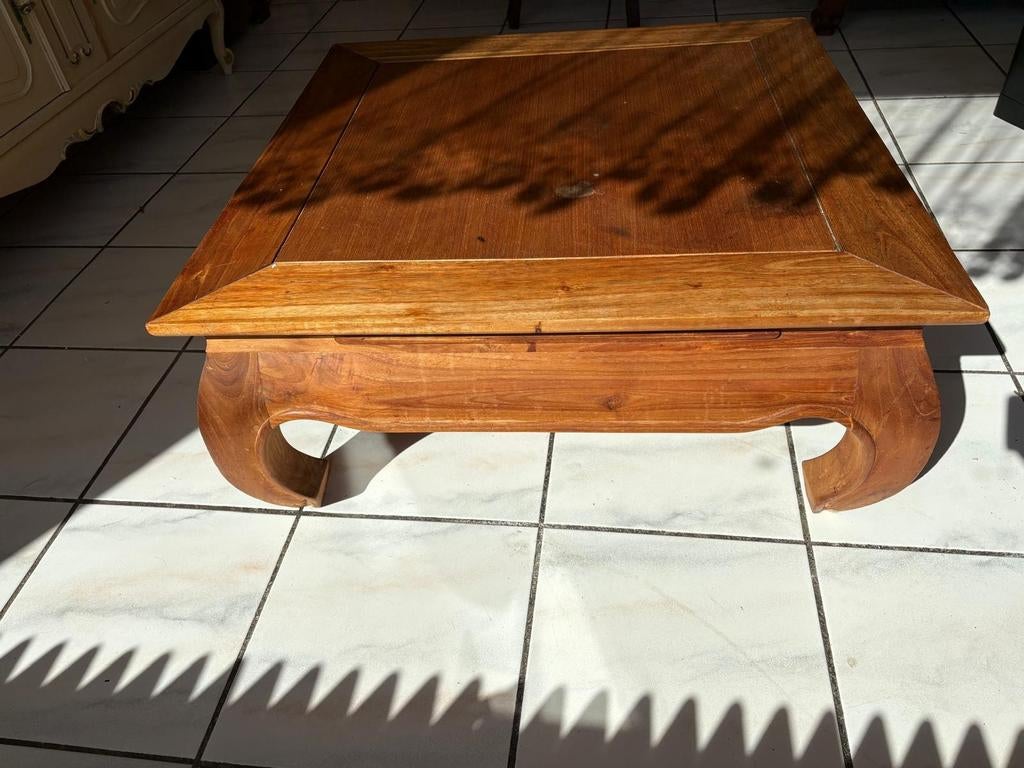 Opium salontafel, Ophalen