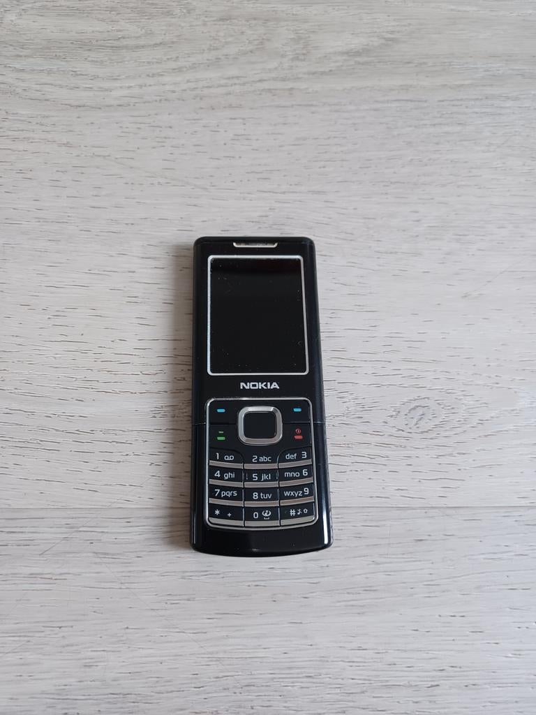 Zeldzame Nokia 6500 classic zwart in goede staat, Ophalen of Verzenden