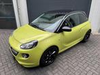 Opel ADAM 1.4 Slam 101 Pk Climate/Cruise/Bluetooth/Leder/17, Auto's, Opel, Gebruikt, Zwart, 4 stoelen, Leder en Stof