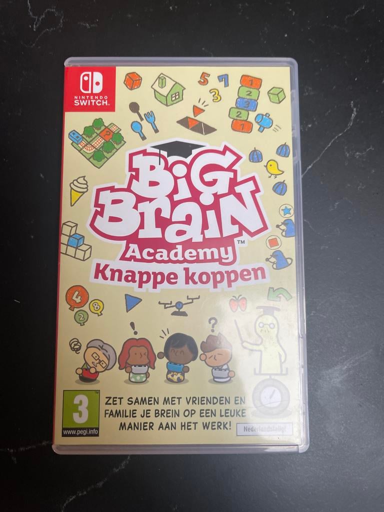 Big Brain Academy Knappe Koppen Nintendo Switch, Puzzel en Educatief, Gebruikt, 1 speler, Ophalen of Verzenden
