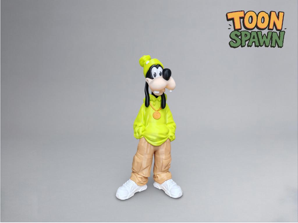 Urban Goofy Figuur – 32 cm – fanmade street art decoratie, Ophalen of Verzenden, Nieuw, Fantasy