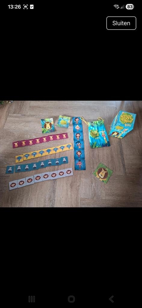 Dieren spel, Ophalen of Verzenden, 10 tot 50 stukjes, Zo goed als nieuw