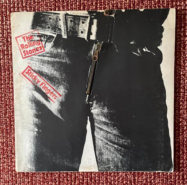 Rolling Stones – Sticky Fingers, Cd's en Dvd's, Vinyl | Rock, Gebruikt, Rock-'n-Roll, 12 inch, Ophalen of Verzenden