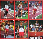 6 Nike Atletiek ansichtkaarten / spelerskaarten, Ophalen of Verzenden, 1980 tot heden, Ongelopen, Sport en Spel