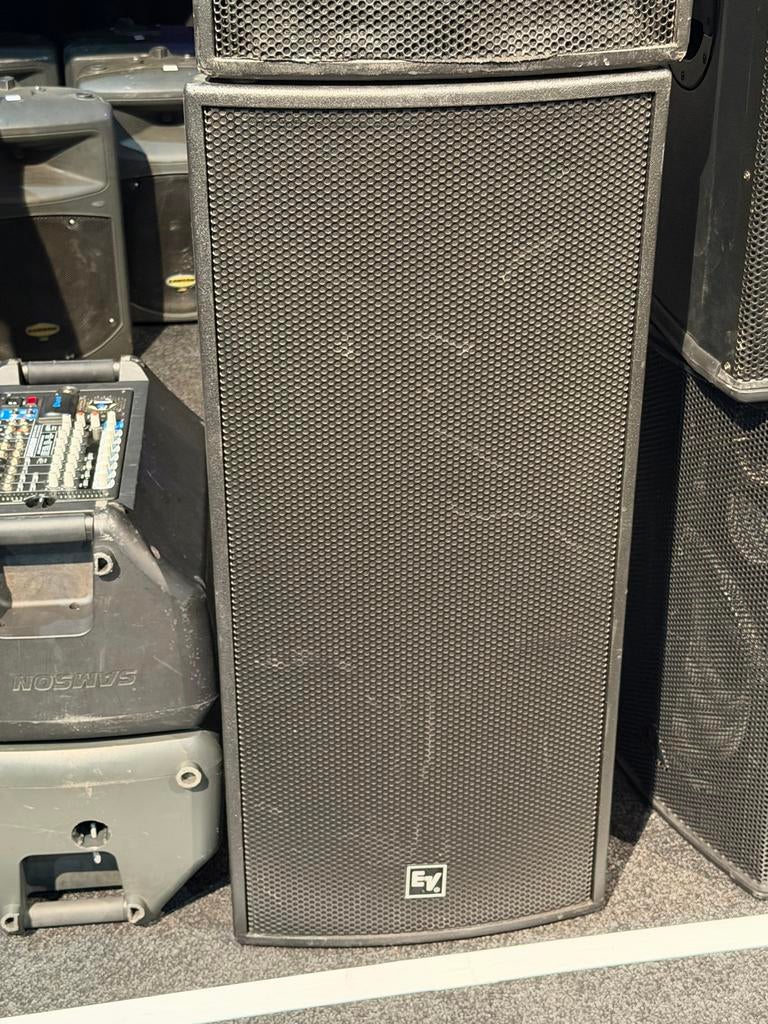 Electro-Voice QRX153/75 Passieve 3-weg Luidspreker, Audio, Tv en Foto, Luidsprekers, Gebruikt, Front, Rear of Stereo speakers