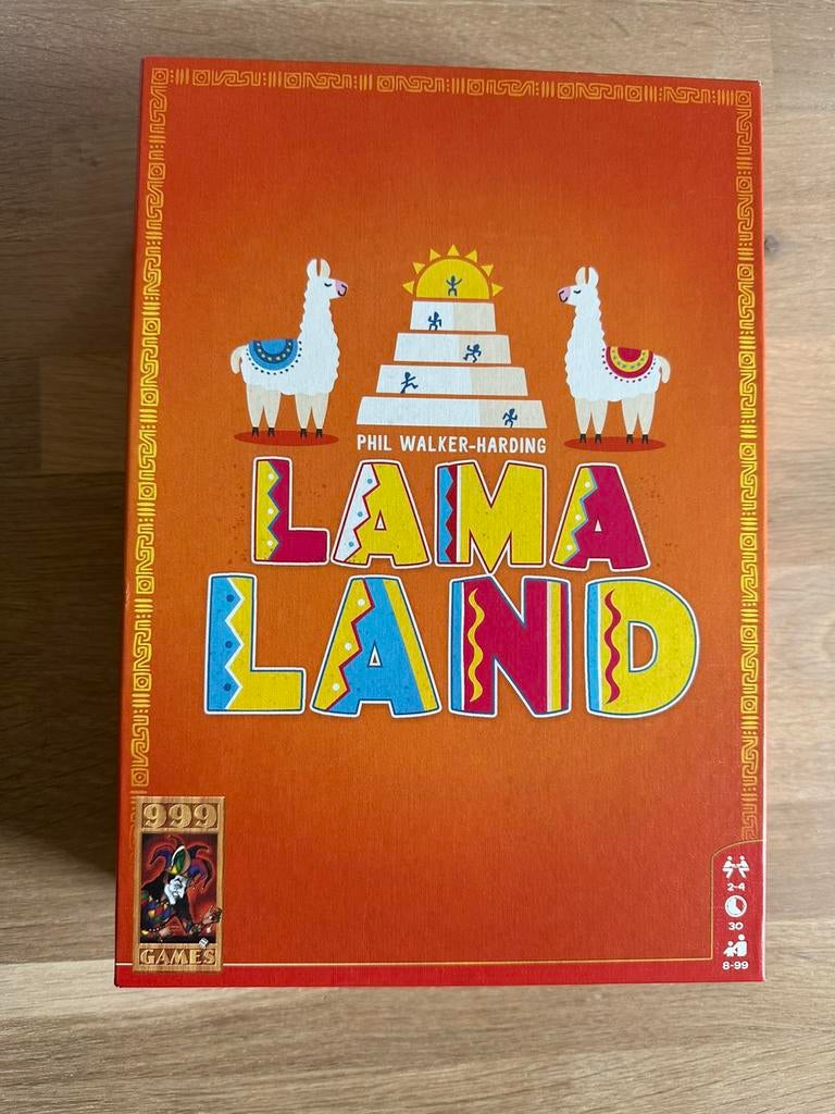 Lamaland - 999 games, Hobby en Vrije tijd, Gezelschapsspellen | Bordspellen, Ophalen of Verzenden, Zo goed als nieuw