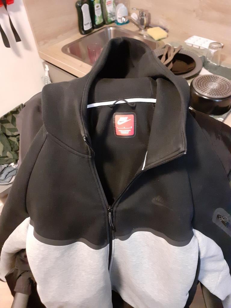 Nike Tech Fleece vest zwart grijs, Ophalen, Maat 52/54 (L), Overige kleuren, Nike