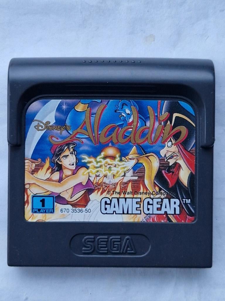 ALADDIN, Avontuur en Actie, Gebruikt, Game Gear, 1 speler